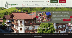 Desktop Screenshot of kirchenwirt.co.at