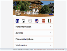 Tablet Screenshot of kirchenwirt.at